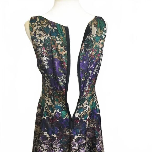 House of CB Women's Size 8 Multicolored Sleeveless Fit Flare Dress - Picture 4 of 9